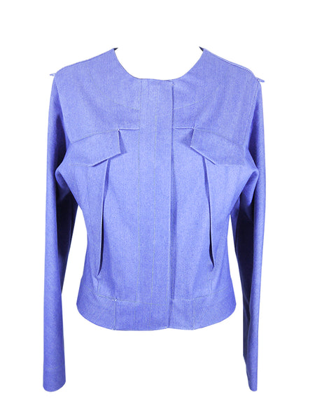 Origami Biker Jacket / Viola - YOJIRO KAKE OFFICIAL