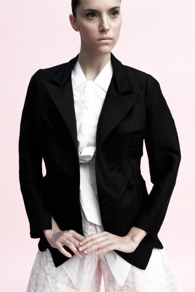 Origami Ekaterina Wool Jacket / Black