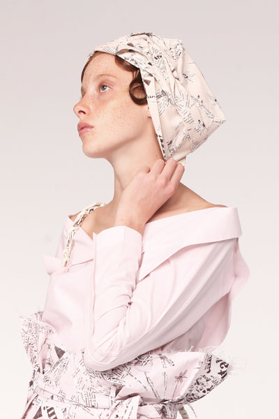 Origami Turban / Print - YOJIRO KAKE OFFICIAL