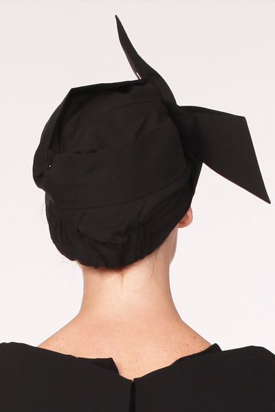 Origami Turban / Black - YOJIRO KAKE OFFICIAL