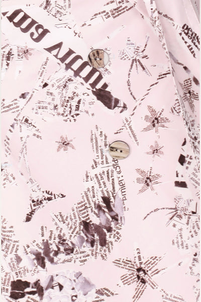 Cotton Polyester Trench Skirt / Print - YOJIRO KAKE OFFICIAL