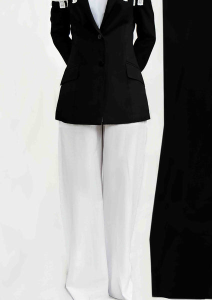 Easy Trousers / White - YOJIRO KAKE OFFICIAL