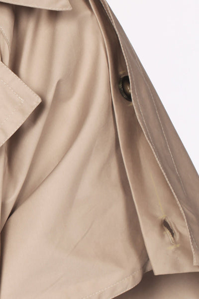 Caftan Cotton Trench Cape / Beige - YOJIRO KAKE OFFICIAL