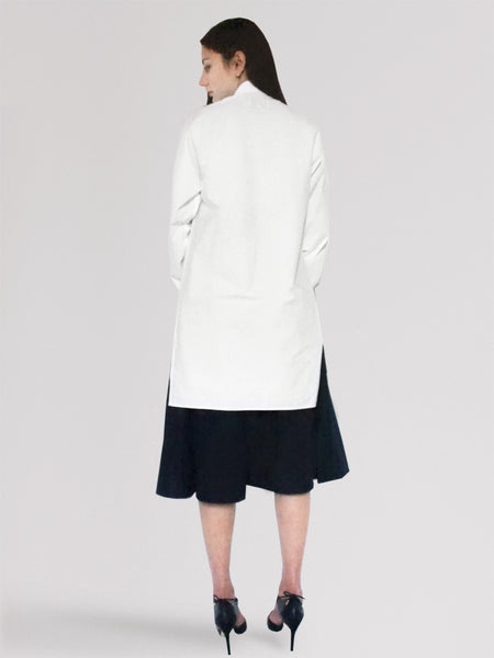 Origami Unisex Bellini Cotton Shirt / White - YOJIRO KAKE OFFICIAL